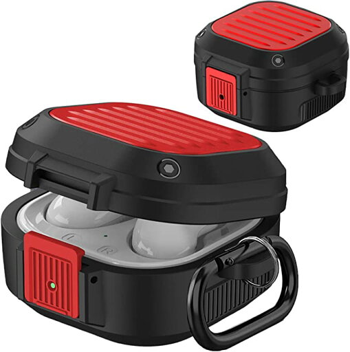 Galaxy ギャラクシー バッズ ケース 耐衝撃 落下防止 収納ケース レッド プラスチック Buds2 Pro/Buds2/Buds Pro/Buds Live 対応 カバー 送料無料 Galaxy ギャラクシー バッズ ケース 耐衝撃 落下防止 収納ケース レッド プラスチック Buds2 Pro/Buds2/Buds Pro/Buds Live 対応 カバー 送料無料