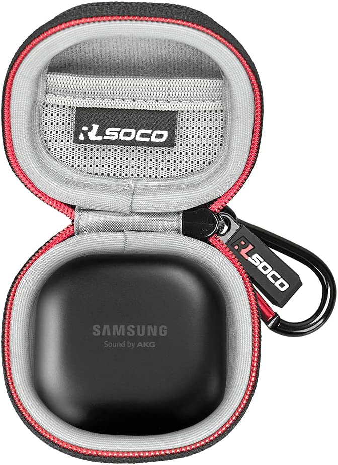 Galaxy ギャラクシー バッズ ケース 耐衝撃 落下防止 収納ケース ブラック EVA Buds2 Pro/Buds2/Buds Pro/Buds Live...