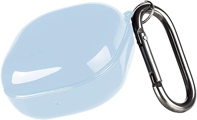 Galaxy ギャラクシー バッズ ケース 耐衝撃 落下防止 収納ケース スカイブルー プラスチック Buds2 Pro/Buds2/Buds Pro/Buds...