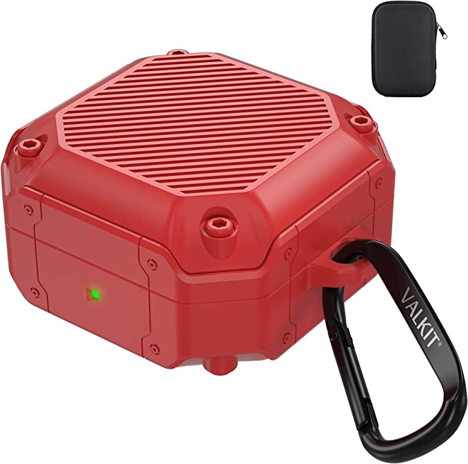 Galaxy ギャラクシー バッズ ケース 耐衝撃 落下防止 収納ケース レッド プラスチック Buds2 Pro/Buds2/Buds Pro/Buds Li...