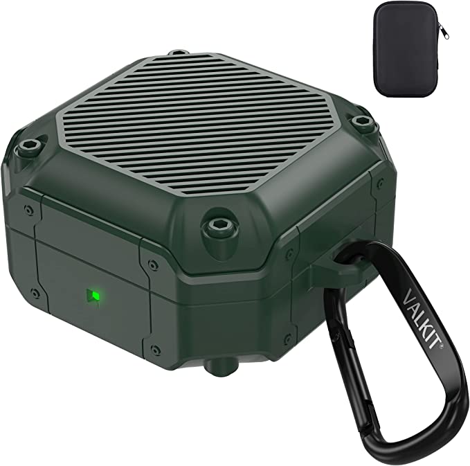 Galaxy ギャラクシー バッズ ケース 耐衝撃 落下防止 収納ケース グリーン プラスチック Buds2 Pro/Buds2/Buds Pro/Buds L...