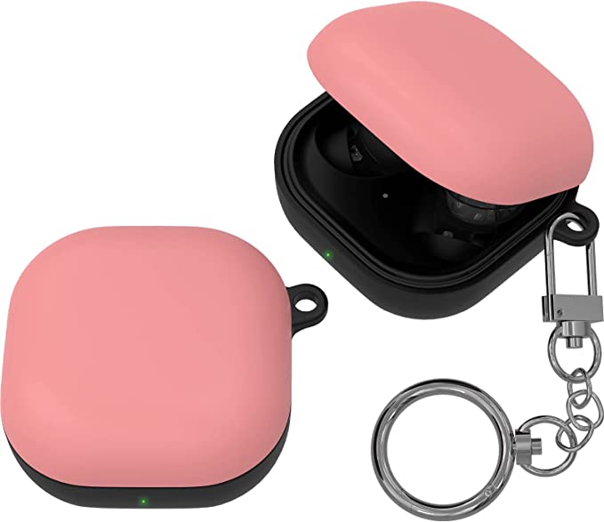 Galaxy ギャラクシー バッズ ケース 耐衝撃 落下防止 収納ケース ピンク ポリカーボネート Buds2 Pro/Buds2/Buds Pro/Buds ...