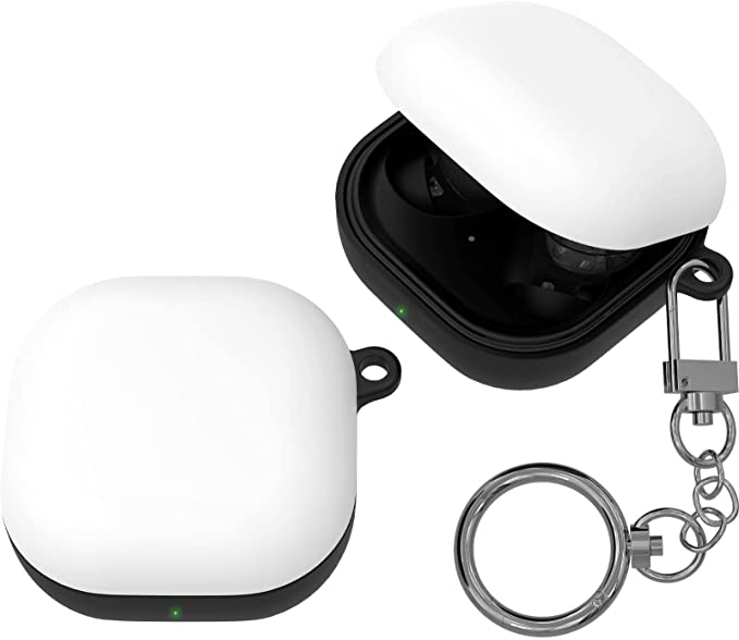 Galaxy ギャラクシー バッズ ケース 耐衝撃 落下防止 収納ケース ホワイト ポリカーボネート Buds2 Pro/Buds2/Buds Pro/Buds...