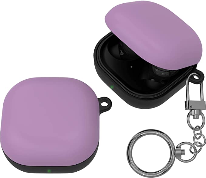 Galaxy ギャラクシー バッズ ケース 耐衝撃 落下防止 収納ケース パープル ポリカーボネート Buds2 Pro/Buds2/Buds Pro/Buds...