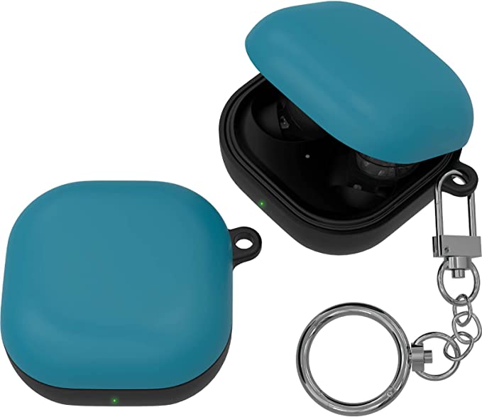 Galaxy ギャラクシー バッズ ケース 耐衝撃 落下防止 収納ケース ブルー ポリカーボネート Buds2 Pro/Buds2/Buds Pro/Buds ...