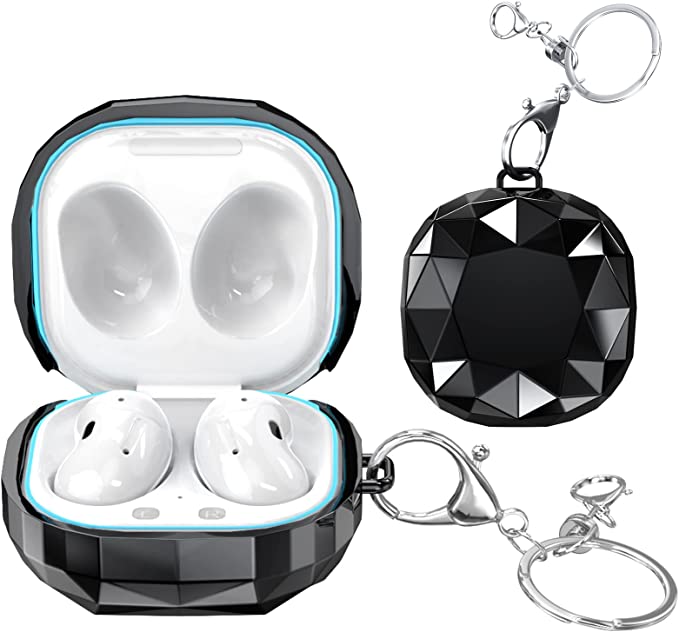 Galaxy ギャラクシー バッズ ケース 耐衝撃 落下防止 収納ケース ブラック ポリカーボネート Buds2 Pro/Buds2/Buds Pro/Buds...