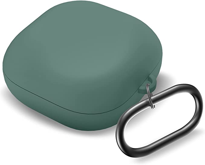 Galaxy ギャラクシー バッズ ケース 耐衝撃 落下防止 収納ケース グリーン シリコン Buds2 Pro/Buds2/Buds Pro/Buds Liv...