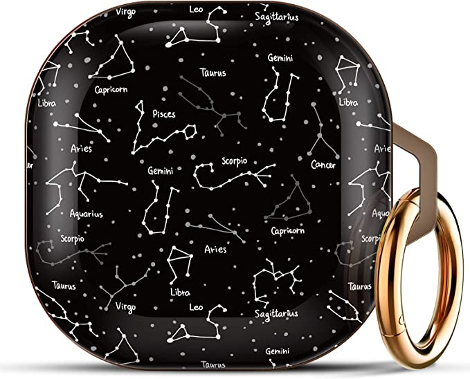 Galaxy ギャラクシー バッズ ケース 耐衝撃 落下防止 収納ケース ブラック ポリカーボネート Buds2 Pro/Buds2/Buds Pro/Buds...