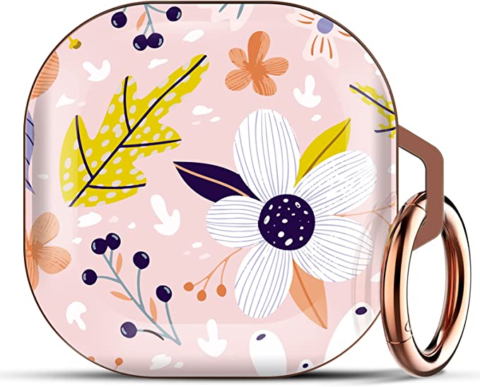 Galaxy ギャラクシー バッズ ケース 耐衝撃 落下防止 収納ケース ピンク ポリカーボネート Buds2 Pro/Buds2/Buds Pro/Buds ...