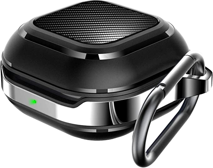 Galaxy ギャラクシー バッズ ケース 耐衝撃 落下防止 収納ケース ブラック プラスチック Buds2 Pro/Buds2/Buds Pro/Buds L...