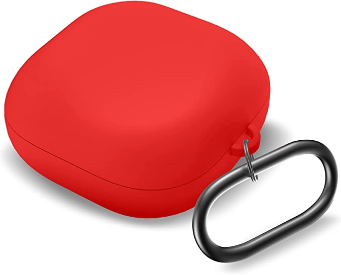 Galaxy ギャラクシー バッズ ケース 耐衝撃 落下防止 収納ケース レッド シリコン Buds2 Pro/Buds2/Buds Pro/Buds Live...