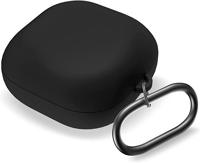 Galaxy ギャラクシー バッズ ケース 耐衝撃 落下防止 収納ケース ブラック シリコン Buds2 Pro/Buds2/Buds Pro/Buds Liv...