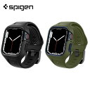 Spigen シュピゲン リキッドエアープロ 一体型 耐衝撃 傷つき防止 保護 スポーツ AppleWatch アップルウォッチ 45mm 全2色 送料無料