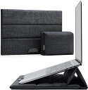 即納 マイクロソフト サーフェス Pro 8 9 X 13インチ ラップトップ スリーブケース ブラックグレー 保護 耐衝撃 Microsoft Surface...