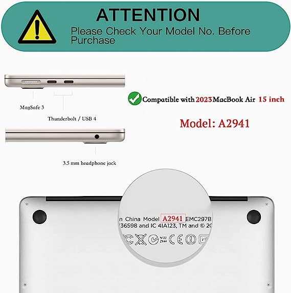 マックブック エアー 15 インチ 2023 A2941 M2 チップ ケース カバー マットダークブルー Apple アップル MacBook Air ハードケース 衝撃吸収 送料無料