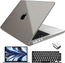 マックブック エアー 15 インチ 2023 A2941 M2 チップ ケース カバー クリスタルグレー Apple アップル MacBook Air ハードケース 衝撃吸収 送料無料