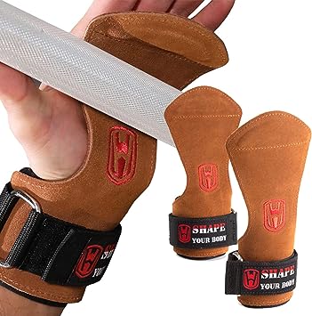 即納 パワーグリップ 筋トレ 補助 滑り止め ジム ブラウン 筋トレグッズ 懸垂 ラバーグリップ 手首サポーター 握力補助 グローブ トレニンーグ用 ケガ予防 ...