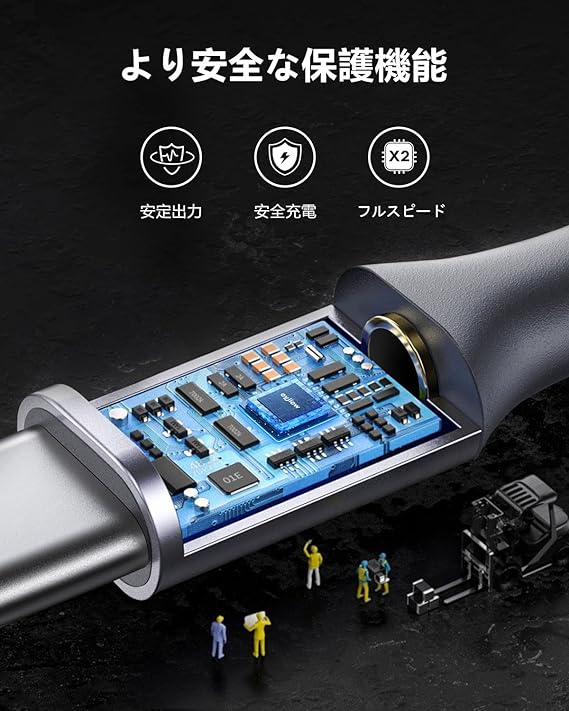 エレコム AUXケーブル φ3.5オス-φ3.5オス(L字) 高耐久 スリム 1.0m ブラック AX-35MSL10BK