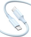 即納 iPhone15 充電ケーブル タイプC USB-C & USB-C ケーブル 全4種 / 1本 ブルー 急速充電 データ転送 iPhone / MacB...