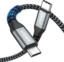 即納 iPhone15 充電ケーブル タイプC USB-C & USB-C ケーブル 全3種 / 1本 グレー 急速充電 データ転送 iPhone / MacB...