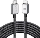 即納 iPhone15 充電ケーブル タイプC USB-C & USB-C ケーブル 全3種 / 1本 シルバー/ブラック 急速充電 データ転送 iPhone / MacBook / iPad /Google Pixel / Galaxy 対応(2)