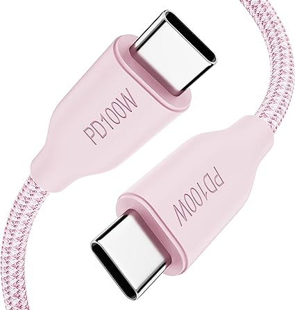 即納 iPhone15 充電ケーブル タイプC USB-C & USB-C ケーブル 50cm / 1本 ピンク 急速充電 データ転送 iPhone / MacBook / iPad /Google Pixel / Galaxy 対応 即納 iPhone15 充電ケーブル タイプC USB-C & USB-C ケーブル 50cm / 1本 ピンク 急速充電 データ転送 iPhone / MacBook / iPad /Google Pixel / Galaxy 対応
