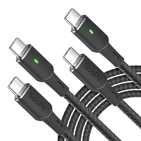 iPhone15 充電ケーブル タイプC USB-C & USB-C ケーブル 全4種 /2本 ブラック 急速充電 データ転送 iPhone / MacBook / iPad /Google Pixel / Galaxy 対応 iPhone15 充電ケーブル タイプC USB-C & USB-C ケーブル 全4種 /2本 ブラック 急速充電 データ転送 iPhone / MacBook / iPad /Google Pixel / Galaxy 対応