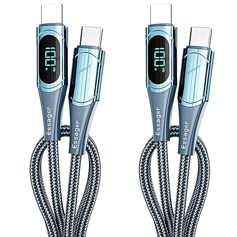 iPhone15 充電ケーブル タイプC USB-C & USB-C ケーブル 全2種 / 2本 ブルー 急速充電 データ転送 iPhone / MacBook / iPad /Google Pixel / Galaxy 対応 iPhone15 充電ケーブル タイプC USB-C & USB-C ケーブル 全2種 / 2本 ブルー 急速充電 データ転送 iPhone / MacBook / iPad /Google Pixel / Galaxy 対応