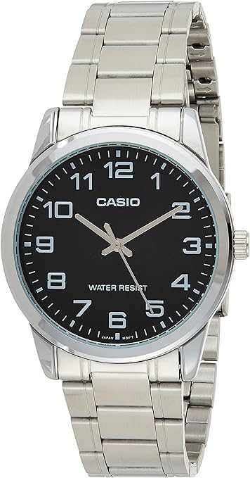 CASIO JVI rv EAW-MTP-V001D-1B Vo[/ubN COf XgEHb` Y fB[X 