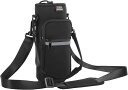即納 ペットボトルホルダー ドリンクカバー ブラック ボトルケース キャンプ アウトドア ハイキング 登山 遠足 ペットボトル ホルダー(4)