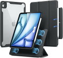 即納 iPad Air 11 M2(2024) / iPad Air 第5/4世代(2022|2020) ケース カバー スタンド機能 手帳型 ブラック オート...