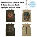 即納 Travis Scott Cactus Jack トラヴィス スコット カクタスジャック T-Rexx Muscle Tank タンク 限定 激レア 正規...