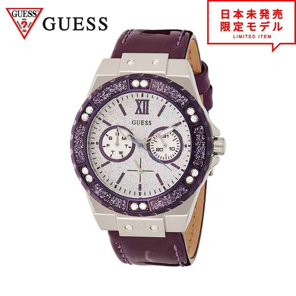 GUESS ゲス レディース 腕時計 リストウォッチ W0775L6/パープル 海外限定 時計 日本未発売 当店1年保証 最安値挑戦中