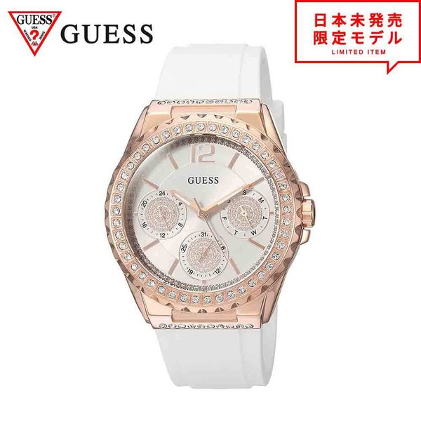 GUESS ゲス レディース 腕時計 リストウォッチ U0846L5/ホワイト 海外限定 時計 日本未発売 当店1年保証