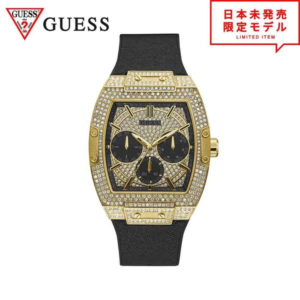 GUESS / ゲス GUESS(ゲス)は、1981年にアメリカのカリフォルニア州ロサンゼルスで創業したブランド。 90年代リバイバルで注目を集め、generationsなどのコラボで人気が再燃しています。 日本未発売の海外限定の腕時計になります！ プレゼントやギフトにもぴったりなリストウォッチです。 ●サイズ : メンズ ●品番：GW0048G2 ●カラー：ゴールド ●ケース幅：46mm ●機構 : クォーツ ●安全にお客様にお届けするため2週間〜3週間ほどお時間を頂戴しております。 ●当店1年保証で安心のお買い物をお楽しみください。 ※海外輸入品の為、付属、ボックスに多少の擦れや凹み、痛みがある場合がございます。 ※海外製品のため日本語取説はありません。 ※製品の一部や付属ボックスは生産時期により変更になる場合があります。 ※ご購入前に必ず当店の「お買い物ガイド」をご確認の上ご注文よろしくお願いいたします。 GUESS ゲス メンズ レディース 日本未発売 正規品 generations ジェネレーションズ EXILE コラボ 腕時計 リストウォッチ うで時計 オシャレ 送料無料 おうち時間 セール sale ポイント消化 誕生日 母の日 父の日 敬老の日 ハロウィン クリスマス プレゼント ギフト