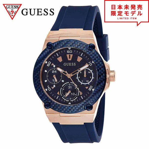 GUESS ���� ��ǥ����� �ӻ��� �ꥹ�ȥ����å� W1094L2 �֥롼/������������� �������� ���� ����̤ȯ�� ��Ź1ǯ�ݾ� �ǰ���ĩ����