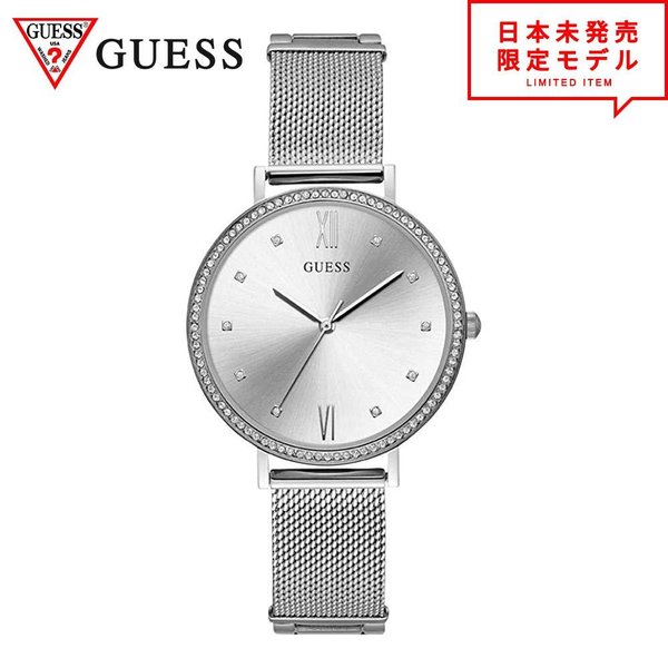 GUESS ���� ��ǥ����� �ӻ��� �ꥹ�ȥ����å� W1154L1/����С� �������� ���� ����̤ȯ�� ��Ź1ǯ�ݾ� �ǰ���ĩ���桪