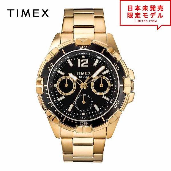 TIMEX タイメックス メンズ 腕時計 リストウォッチ TW2T50800JT/ブラック 海外限定 時計 日本未発売 当店1年保証