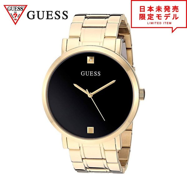 GUESS ゲス メンズ 腕時計 リストウォッチ U1315G2 ゴールド/ブラック 海外限定 時計 日本未発売 当店1年保証