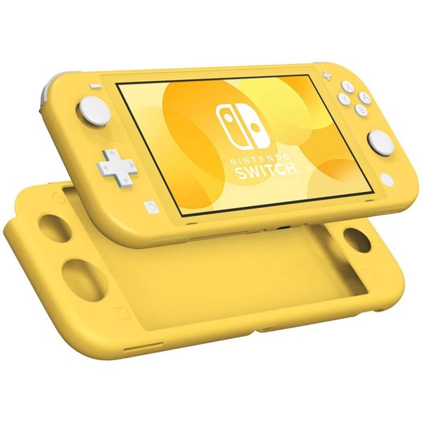即納 ニンテンドー スイッチライト ケース Nintendo Switch Lite シリコン イエロー 滑り止め 衝撃吸収 保護カバー ソフトケース あつ森 ...