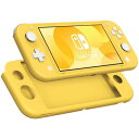 即納 ニンテンドー スイッチライト ケース Nintendo Switch Lite シリコン イエロー 滑り止め 衝撃吸収 保護カバー ソフトケース あつ森 ポイント消化