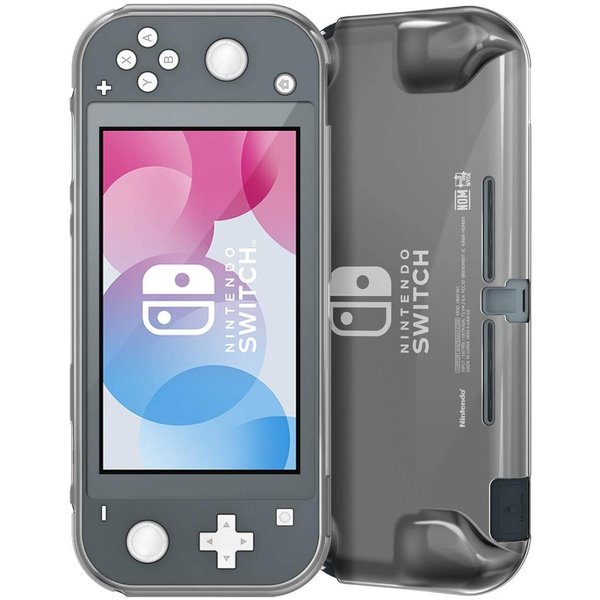 即納 Nintendo ニンテンドー スイッチ ライト Switch Lite ケース TPUカバー 半透明 ブラック 滑り止め 衝撃吸収 保護カバー ソフトケ...