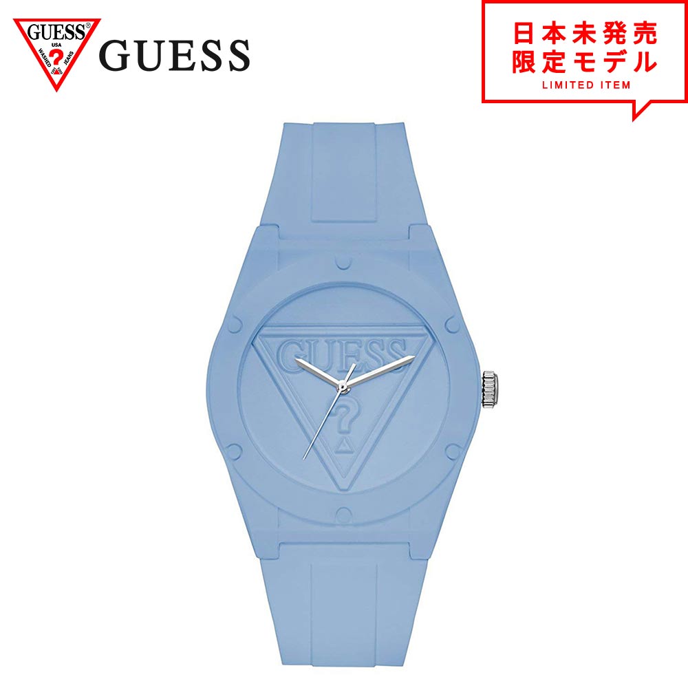 即納 GUESS ゲス 腕時計 アイコニック リストウォッチ｜アイスブルー シンプル レディース メンズ 日本未発売 日本未入荷