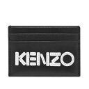 KENZO ケンゾー Leather Logo Card Holder レザー ロゴ カードホルダー カードケース 本革 メンズ レディース 日本未発売