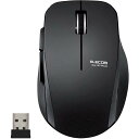 マウス ELECOM エレコム Mサイズ/5ボタン/USBレシーバー/M-FBL01DBXSBK/ブラック パソコン PC/ノートパソコン ポイント消化