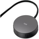 即納 電源タップ ACアダプタ 延長コード 4個口 / ブラック / 2.5m|ELECOM エレコム roo't 丸型 ほこりシャッター付