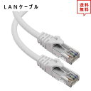 LANケーブル イーサネットケーブル ネットワークケーブル 50ft/15m ホワイト CAT6/カテゴリー6 フラットタイプ 高速 有線 Ethernet ケ...