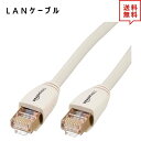 LANケーブル イーサネットケーブル ネットワークケーブル 7ft/2.1m CAT7/カテゴリー7 フラットタイプ 高速 有線 Ethernet ケーブル 日...