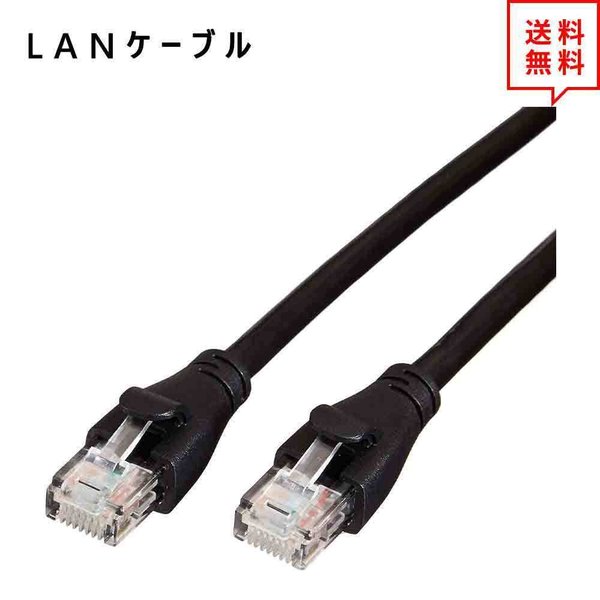 LANケーブル イーサネットケーブル ネットワークケーブル 10ft/3m CAT6/カテゴリー6 フラットタイプ 高速 有線 Ethernet ケーブル 日本...