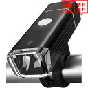 即納 自転車 ロードバイク LEDライト LEDヘッドライト ブラック USB充電 LED 高輝度 USB充電式 IPX4防水